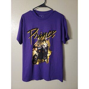 Prince & The Revolution Men's Purple Rain Prince Estate Purple T-Shirt Size M